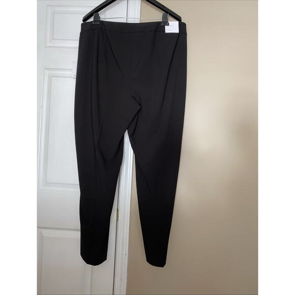 Calvin Klein Black Traditional Straight Leg Dress Pants Plus Size 18W - Picture 2 of 8